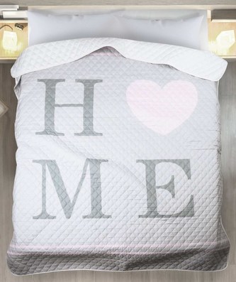 Prikrývka na posteľ HOME 01 200x220 cm Mybesthome