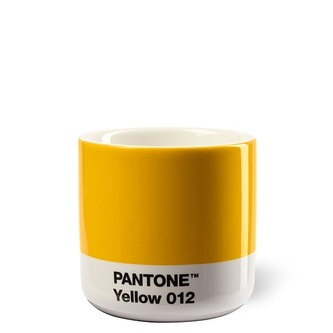 Pantone Hrnek Macchiato - Yellow 012