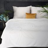 Deka z mikrovlákna LOTOS II. biela 150x200 cm Mybesthome