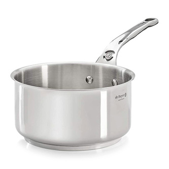 Hrnec de Buyer, 3410.14 MILADY, rendlík, nerezový, rukojeť z nerezové oceli, průměr 14 cm, objem 1,2 L, výška 7 cm