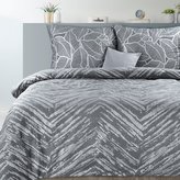 Obliečky METALICO II. šedá 100% saténová bavlna 1x 200x220 cm, 2x povlak 70x80 cm francúzske obliečky MyBestHome