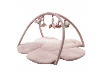 Hrací deka s hrazdičkou Květiny a motýli