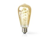 Smart LED žárovka E27 4,9W bílá NEDIS WIFILRT10ST64 WiFi Tuya