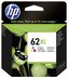 HP (62XL) Tříbarevná originální inkoustová kazeta, C2P07AE originál
