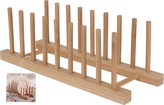 EXCELLENT Stojan na talíře nebo prkénka bambus 34x12,5 cm KO-HZ1101470