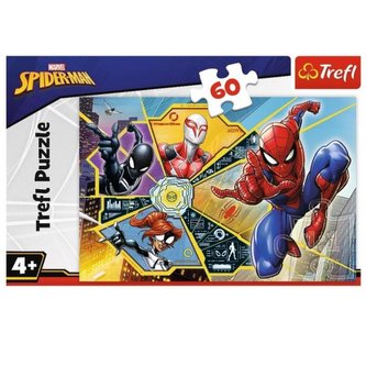 Trefl Puzzle Spiderman - Na sieti 60 dielikov