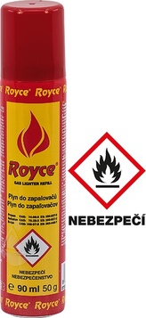 Plyn do zapalovačů 90ml  ROYCE