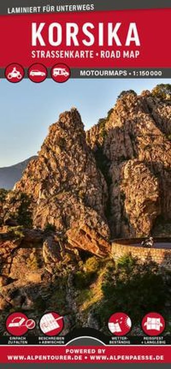 MoTourMaps Korsika 1:150.000