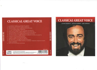 Classical Great Voice - CD