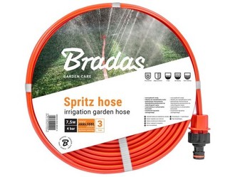 hadica rozstrek.plochá SPRITZ 1/2" 7,5 m + spojky