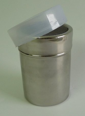 Cukřenka sypací nerez d6,5x9,5cm