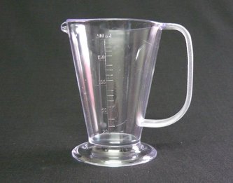 Odměrka 0,2l kónická