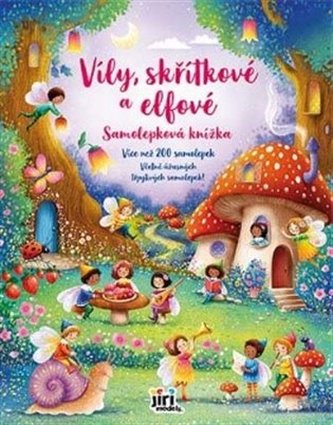 Samolepková knížka Víly, skřítkové a elfové