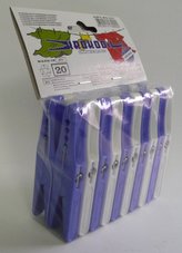 Kolíčky prádelní SUPER KROKODIL 20ks