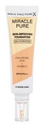 Max Factor Miracle Pure Makeup Skin-Improving Foundation 30 ml 70 Warm Sand SPF30 pro ženy