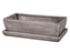 Truhlík KAKTUS GREY 28cm/+podm/šedý mat