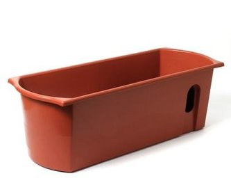Hrantík Flora samozavlažovací 50cm terakota