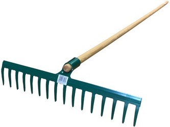 hrábě 16z ocel 5mm S NÁSADOU 150cm PROFI český výrobek