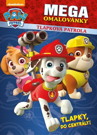 Labková patrola megaomalovánky - Labky, do centrály!