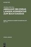 Abraham ibn Esras langer Kommentar zum Buch Exodus
