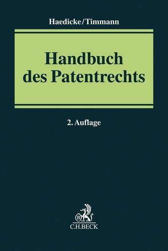 Handbuch des Patentrechts