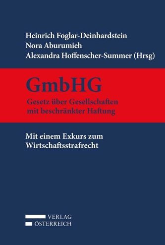 GmbHG - Gesetz über Gesellschaften mit beschränkter Haftung