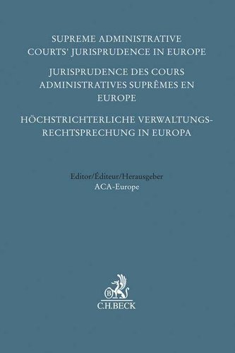 Höchstrichterliche Verwaltungsrechtsprechung in Europa