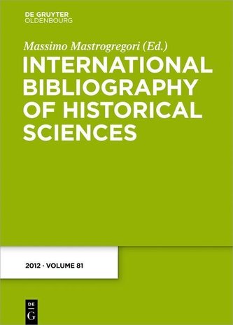 International Bibliography of Historical Sciences 2012