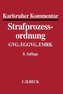 Karlsruher Kommentar zur Strafprozessordnung