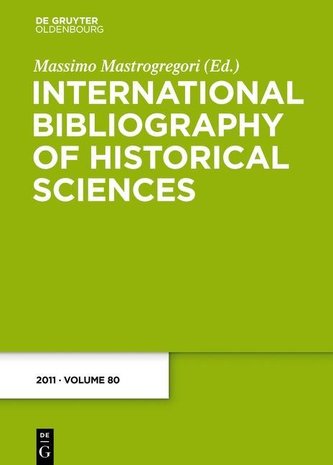 International Bibliography of Historical Sciences 80