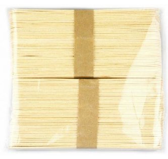 Špachtľa drevené 150x18x1, 5 cm - prírodné 80 ks