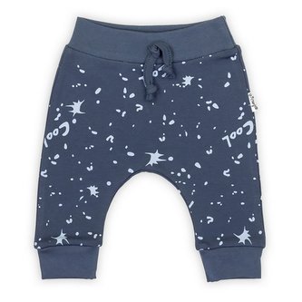 Kojenecké bavlněné tepláčky Nicol Max dark - velikost 68 (4-6m)