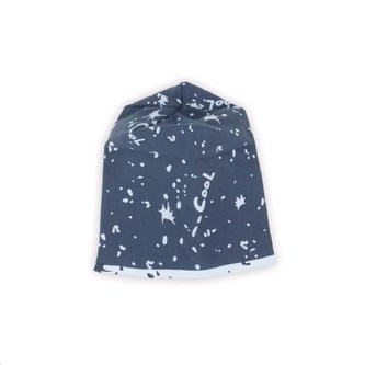 Kojenecká čepička Nicol Max dark - velikost 56/62