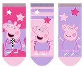 SADA 3 KS PONOŽKY PEPPA PIG - velikost 27-30