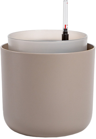 Květináč samozavlažovací Tolita - taupe 19 cm
