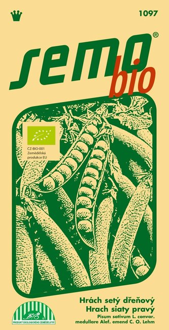 BIO Hrách zahr. - Progress 9 - 35g