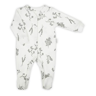 Kojenecký bavlněný overal Nicol Ella bílý - velikost 86 (12-18m)