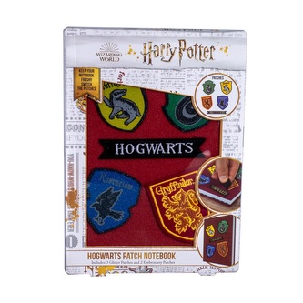 Harry Potter Zápisník na suchý zip s nášivkami