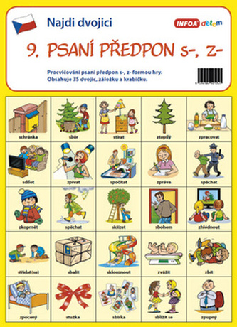 Najdi dvojici - 9. Psaní předpon s-, z-