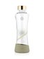 EQUA Metallic Gold 550 ml skleněná ekologická lahev na pití