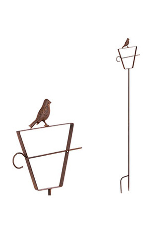 Zápich zahradní kovový, k napíchnutí lojové koule