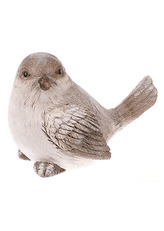 Ptáček, zimní dekorace z MgO keramiky