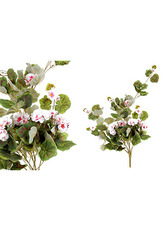 Muškát, barva bílá. Květina umělá.