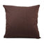 Povlak na polštář 40*40 cm, čokoládově hnědá, II. jakost