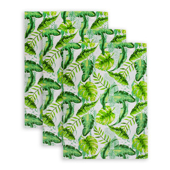 Sada 3 ks - Utěrka 50*70 cm, Listy