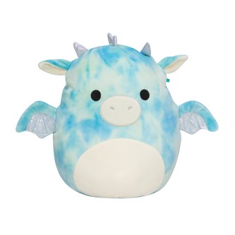 SQUISHMALLOWS Modrý drak - Keith, 30 cm