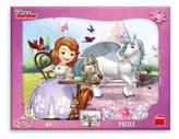 Puzzle doskové Sofia na čaji 12 dielikov