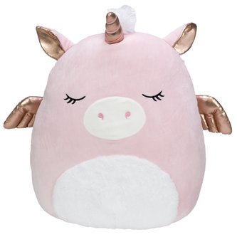 SQUISHMALLOWS Růžovo zlatý alicorn - Grecia, 30 cm