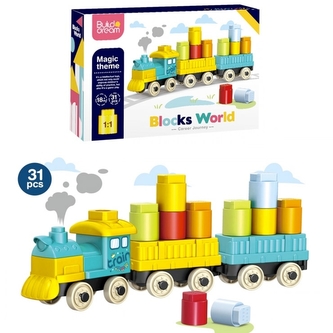 BABY vláček skládačka 31ks