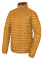 Pánská plněná oboustranná bunda Nodiq M krémově žlutá / tm.hořčicová - XL